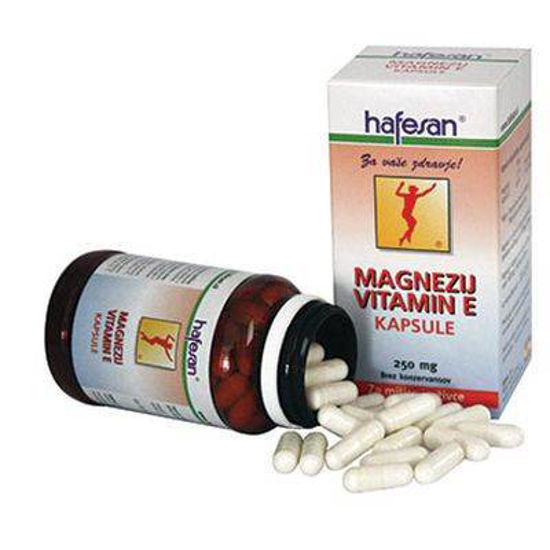 Hafesan magnezij in vitamin E, 60 kapsul ali KOMPLET