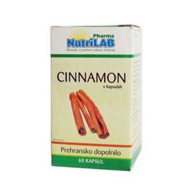 PictureNutrilab cinnamon, 60 kapsul