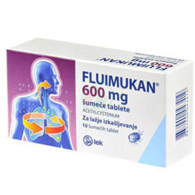 PictureFluimukan 600 mg, 10 šumečih tablet