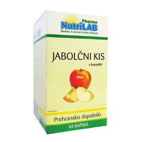 PictureNutrilab jabolčni kis 400 mg, 60 kapsul