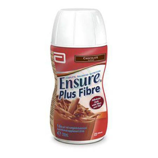 Ensure Plus Fibre prehrana z okusom čokolade, 200 mL