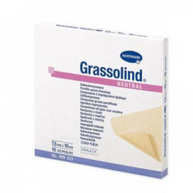 PictureGrassolind neutral parafinske komprese - 7,5x10cm, 10 kom