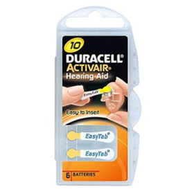 PictureDuracell activair baterije za slušni aparat TIP 10, 6 kom.