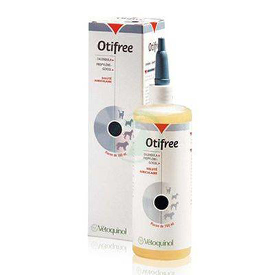 Otifree raztopina za čiščenje ušes psov in mačk, 60 mL