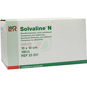 PictureSolvaline N sterilen netkani vatiranec 10x10 cm, 100 kom.