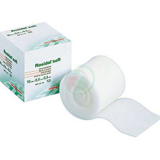 Rosidal soft, povoj iz poliuretanske pene, 10cm x 0,3cm x 2,5m, 2 kom.