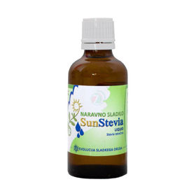 Slika SunStevia tekočina za slajenje, 50 mL