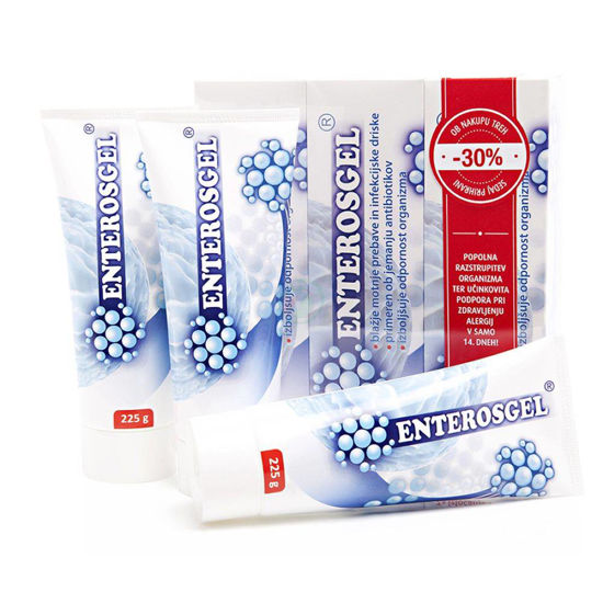 Enterosgel paket za dve osebi, 1 set (6 x 225 g)