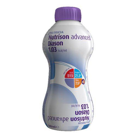 Nutrison advanced diason enteralna prehrana obogatena z vlakninam, 8 x 1000 mL