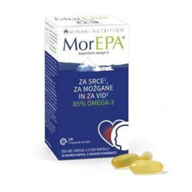 PictureMorEPA omega-3 maščobne kisline, 30 mehkih kapsul