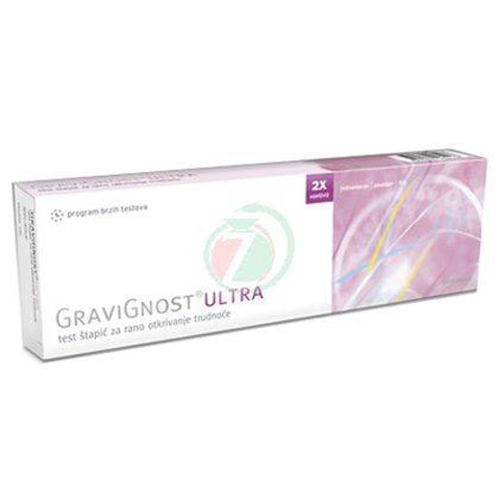 Gravignost Ultra testna palčka za zgodnje odkrivanje nosečnosti, 1 kom.