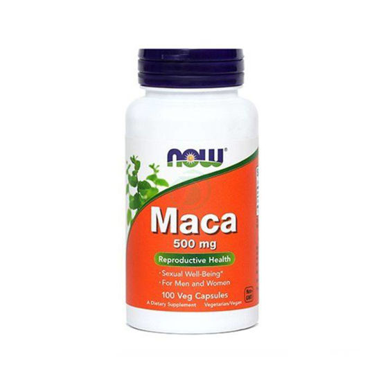 Now maca 500 mg kapsule, 100 kapsul