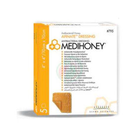 PictureMedihoney apinate dressing obloga 10 x 10 cm, 5 oblog