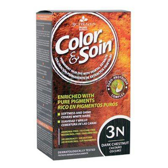 Color & Soin barva za lase 3N temno kostanjeva