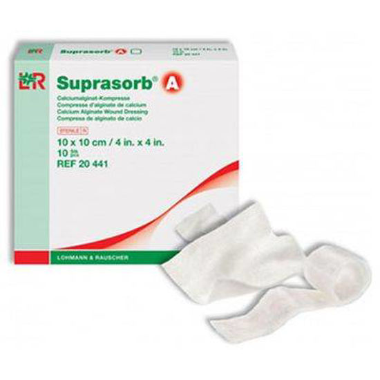 Suprasorb A obloge velikosti 10 x 10 cm, 10 oblog