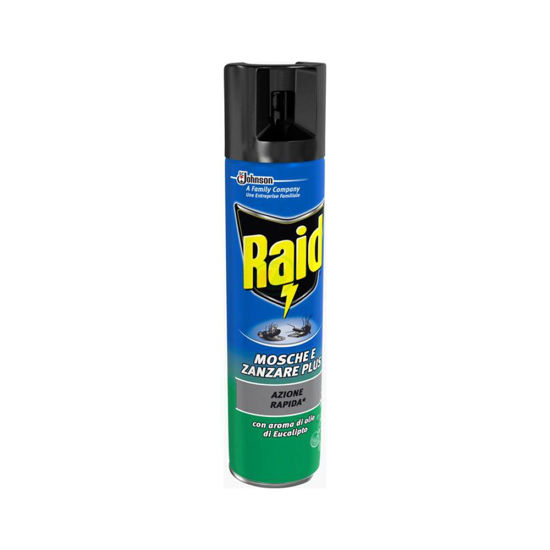 Raid Mosche e Zanzare Eucalyptus sprej proti letečim insektom, 400 mL