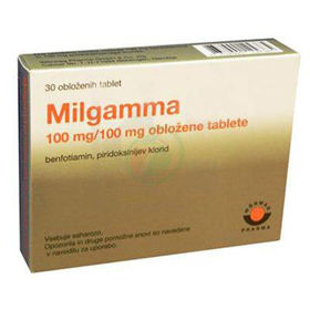 PictureMilgamma 100 (100 mg/100 mg), 30 obloženih tablet