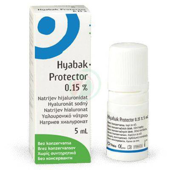 Hyabak Protector kapljice za oči z aktinokinolom, 5 mL