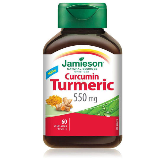 Jamieson Turmeric kurkuma 550 mg, 60 kapsul