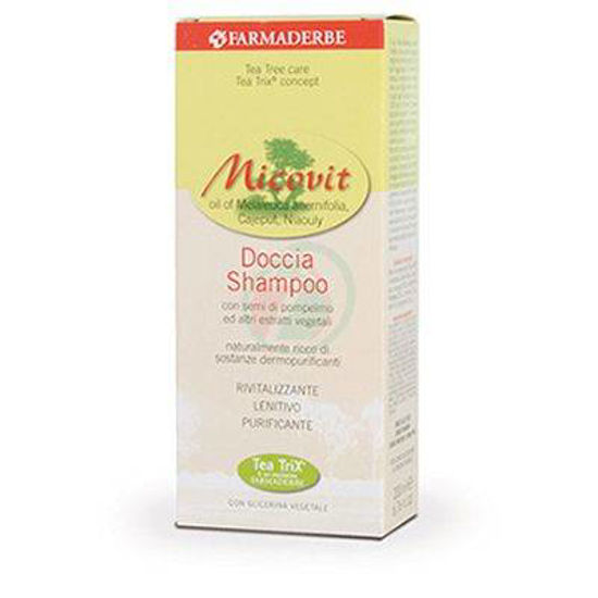 Farmaderbe Micovit 2v1 šampon za lase in telo, 200 mL
