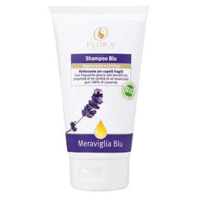 PictureFlora Blu šampon za lase s 3 vrstami sivke, 150 mL