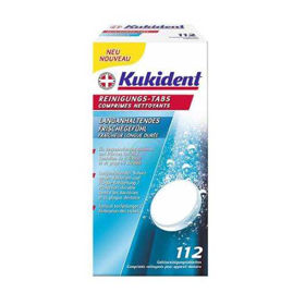 PictureKukident Aktiv Plus čistilne tablete, 132 tablet