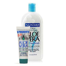 PictureFruit of the Earth Aloe Vera hidratantni losjon, 118 ml + GRATIS 100% Aloe vera gel 21 g