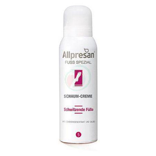 Allpresan 5 kremna pena za prepotene noge, 125 mL