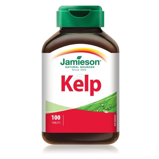Jamieson kelp 650 µg naravni vir joda, 100 tablet