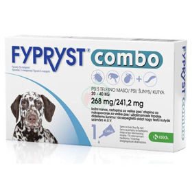 PictureFypryst Combo 268 mg/241,2 mg kožne kapljice za pse od 20 - 40 kg