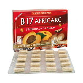 PictureTerezia B17 Vitamin Apricarc prehransko dopolnilo, 60 ali 180 kapsul
