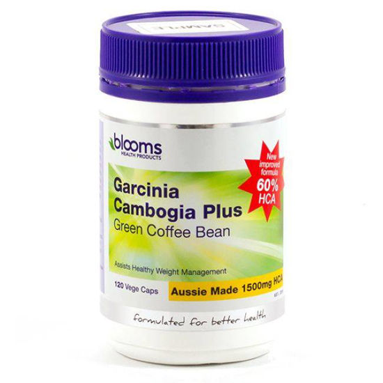 Blooms Garcinia Cambogia Plus, 120 vegetarijanskih kapsul