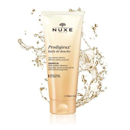 Nuxe Prodigieux oljni gel za prhanje, 200 mL
