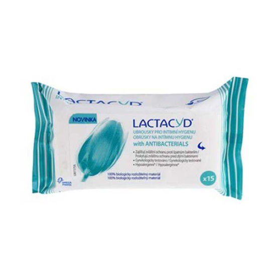 Lactacyd robčki za intimno nego, 15 robčkov
