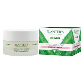 PicturePlanters Aloe Vera zaščitna in blažilna krema za obraz, 50 mL