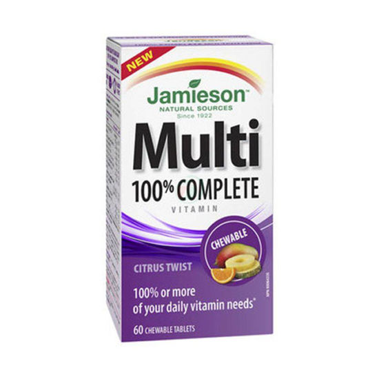 Jamieson Multi 100% Complete multivitamini in minerali za odrasle, 60 tablet