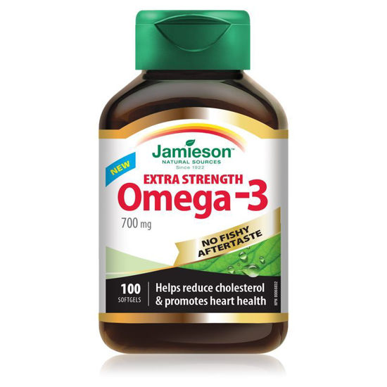 Jamieson Omega-3 Ekstra močna, 100 kapsul