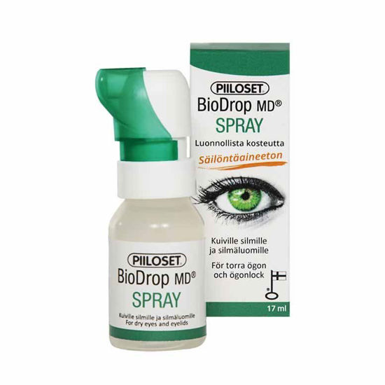 Piiloset BioDrop MD sprej za suho oko, 17 mL