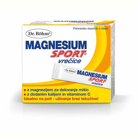 Dr. Böhm Magnesium Sport vrečice, 20 vrečic