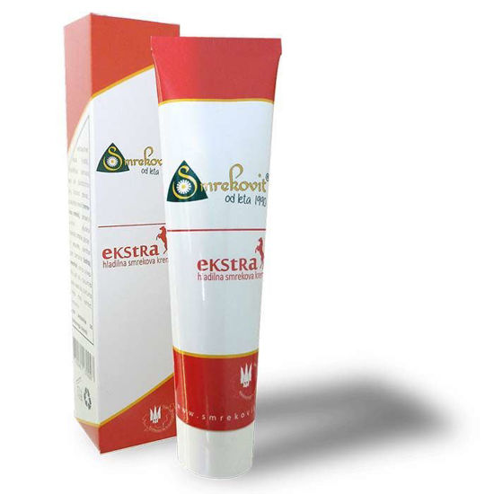 Smrekovit Extra smrekova hladilna krema - rdeča tuba, 120 mL
