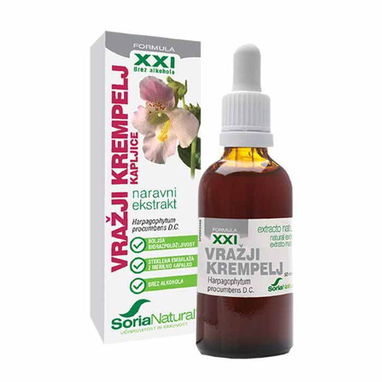 Soria Natural vražji krempelj XXI kapljice, 50 mL