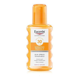 PictureEucerin Sensitive Protect Sun prozoren sprej za zaščito pred soncem ZF 30, 200 mL