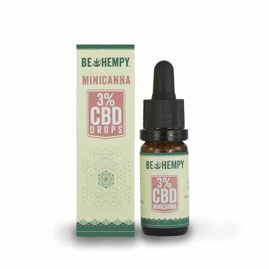 Be Hempy MiniCanna 300 mg CBD kapljice, 10 mL