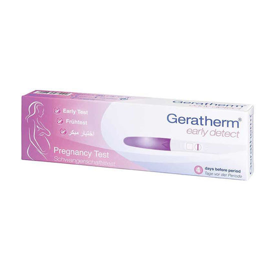 Geratherm Early Detect zgodnji test nosečnosti, 1 test
