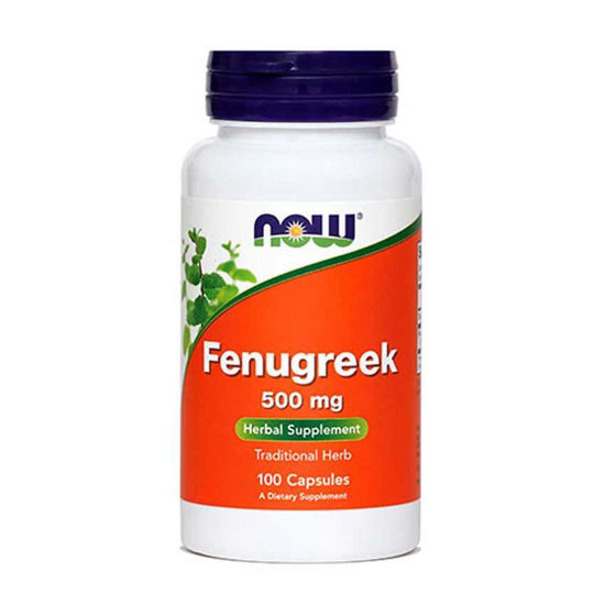 Now Fenugreek sabljasti triplat 500 mg, 100 kapsul