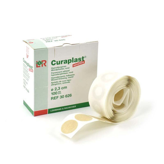 Curaplast Sensitive obliži - okrogli ali kvadratni