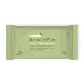 PictureCutania Control Wipes čistilni robčki za pse, mačke, male živali in konje, 24 robčkov