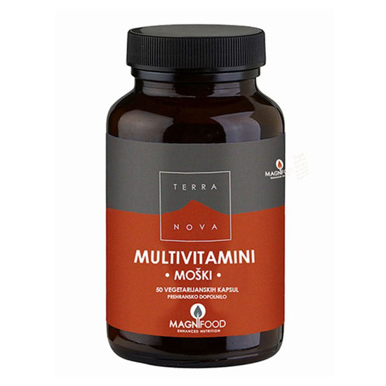 TerraNova multivitamini za moške, 50 kapsul