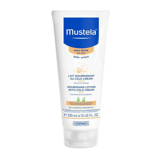 Mustela zaščitno mleko za telo s cold kremo, 200 mL