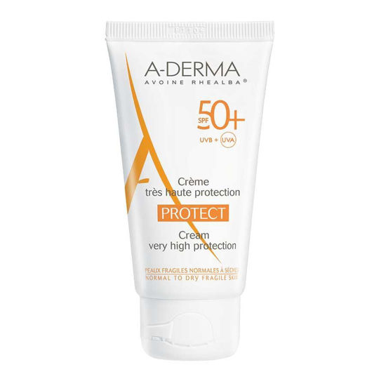 A-derma Protect zaščitna krema za suho kožo ZF50+, 40 mL